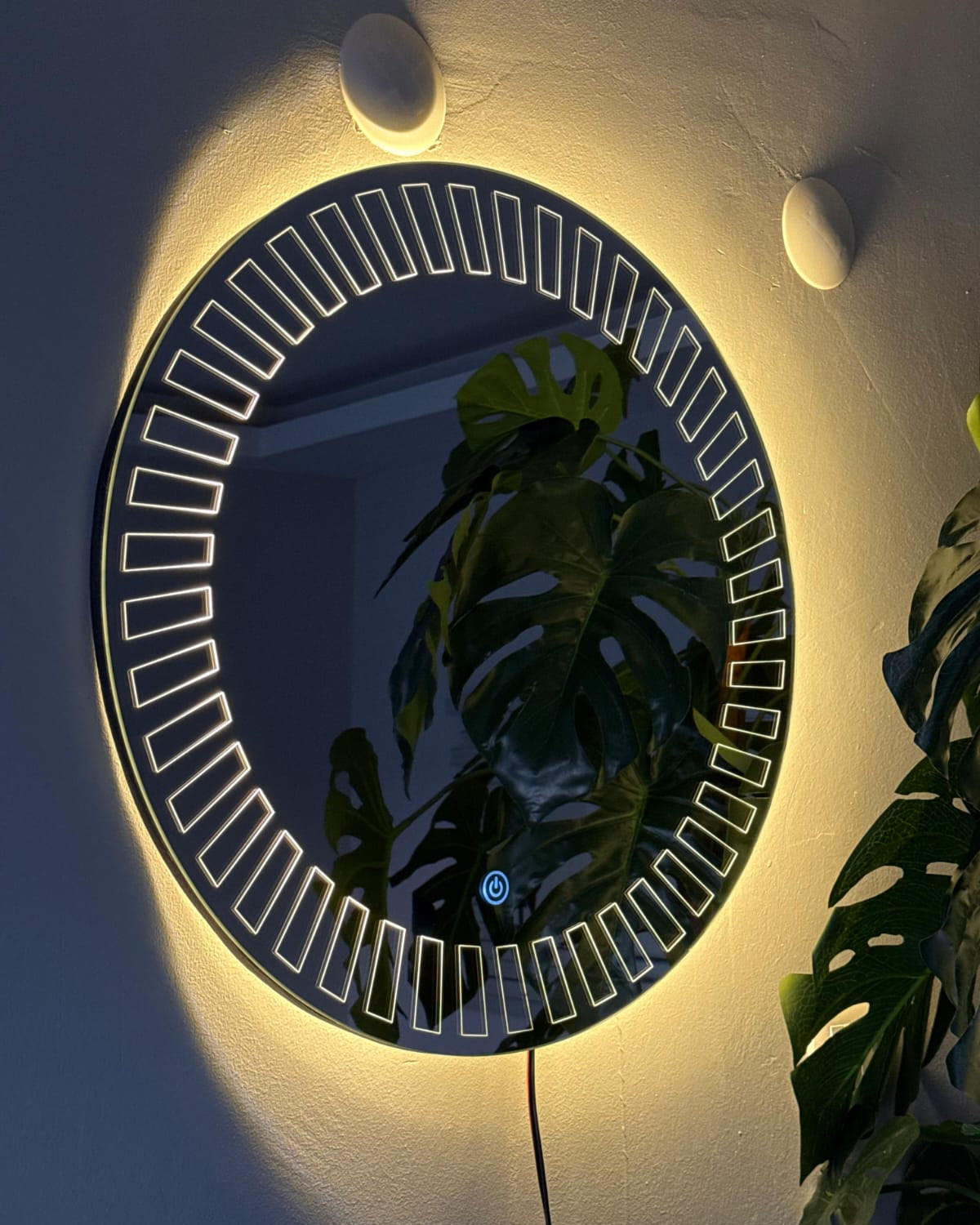 Rectangle Sunray Minimalist Concept Mirror