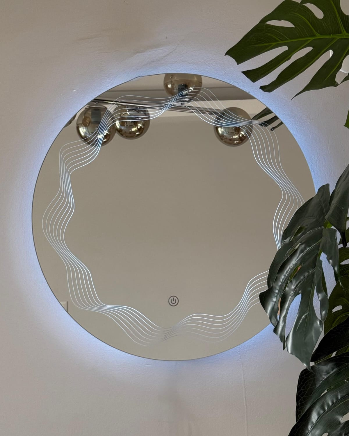 Line Designed Minimalist Concept Mirror