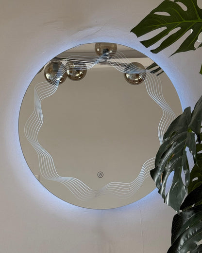 Line Designed Minimalist Concept Mirror