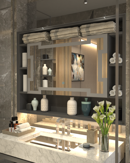 Royal Line Minimalist Concept Mirror