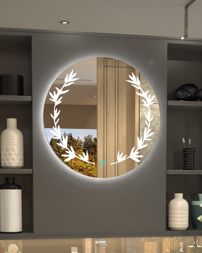 Fall Breeze Minimalist Concept Mirror