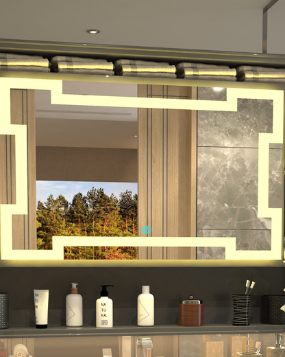 Royal Line Minimalist Concept Mirror