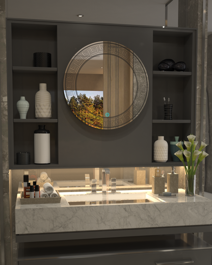 Versace Spark Minimalist Concept Mirror