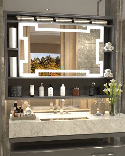 Royal Line Minimalist Concept Mirror