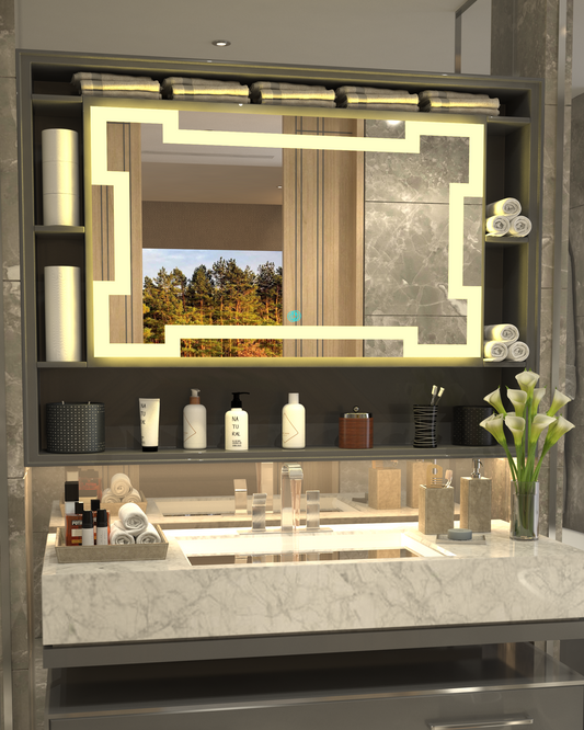 Royal Line Minimalist Concept Mirror