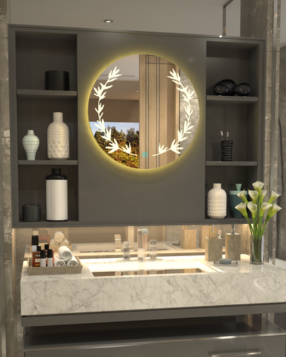Fall Breeze Minimalist Concept Mirror
