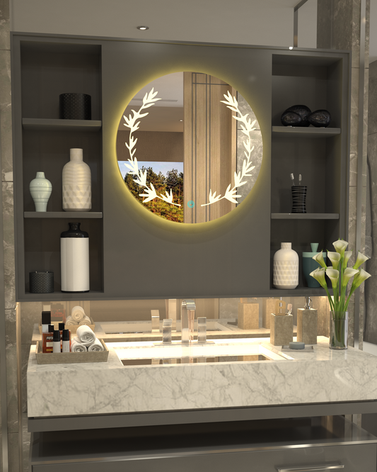 Fall Breeze Minimalist Concept Mirror
