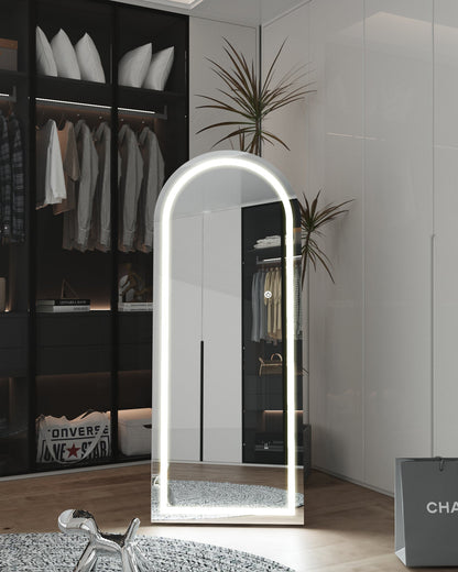 Modern LED Standing Mirror
