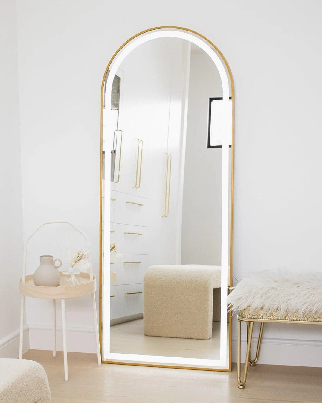Modern LED Standing Mirror
